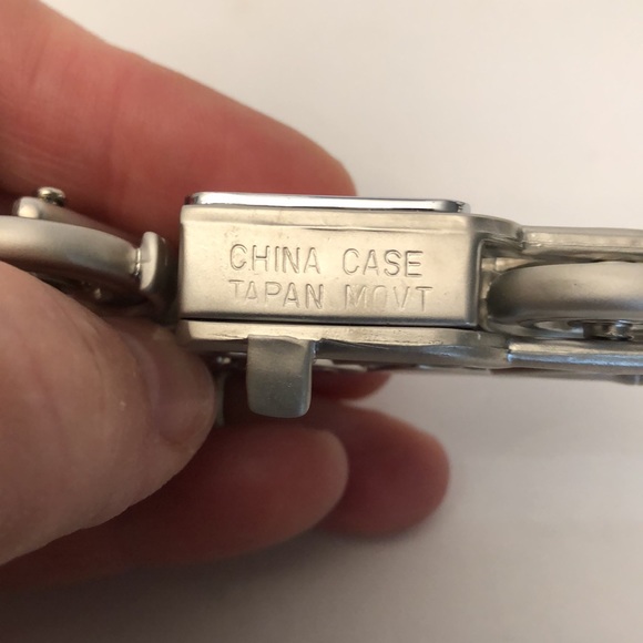 TIMEX COLLECTIBLE SILVER MOTORCYCLE MINI CLOCK DESK - Picture 6 of 7